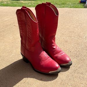 Red boots size 12.5 still in good shape